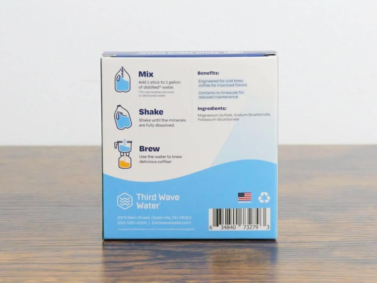 Third Wave Water | Cold Brew Profile