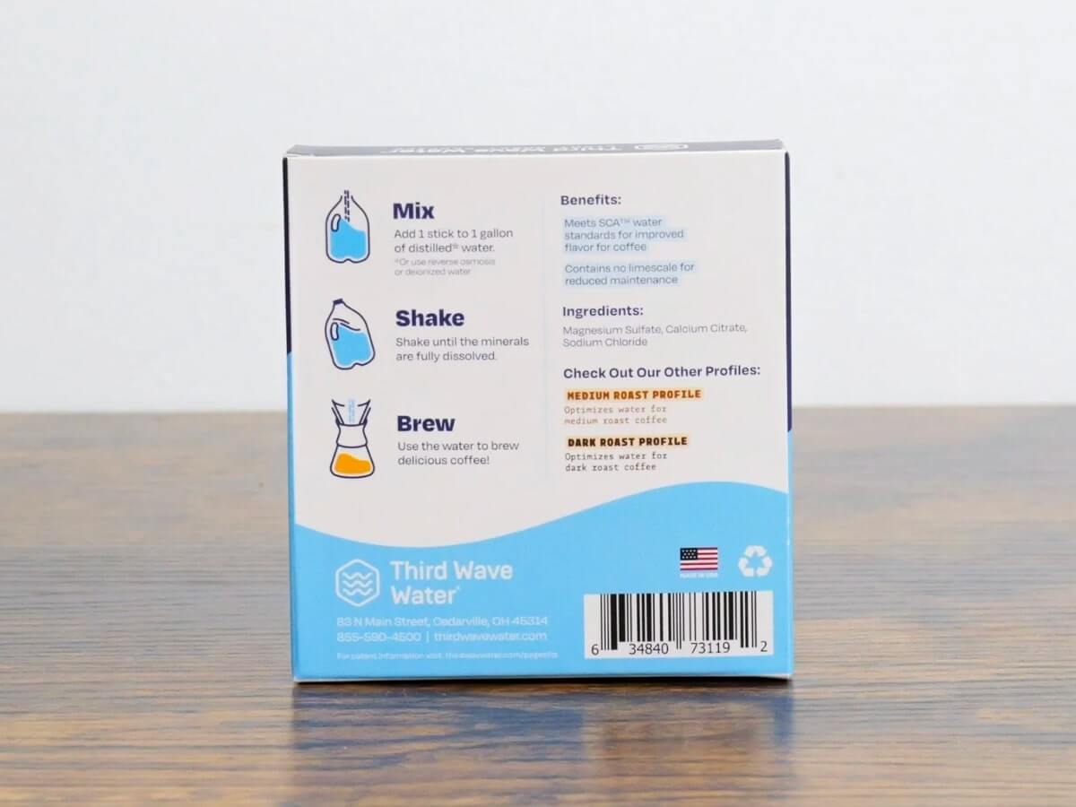 Third Wave Water | Classic Light Roast Profile