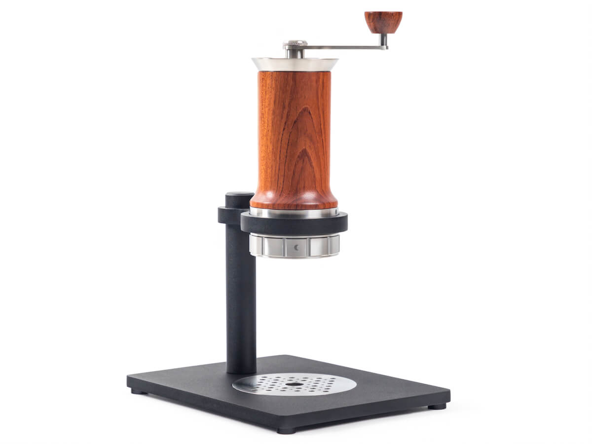 Aram | Espresso Maker w. Steel Support - Auburn