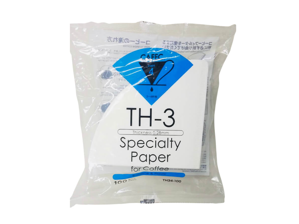 CAFEC | TH-3 Specialty Coffee Paper Filters (100pk)