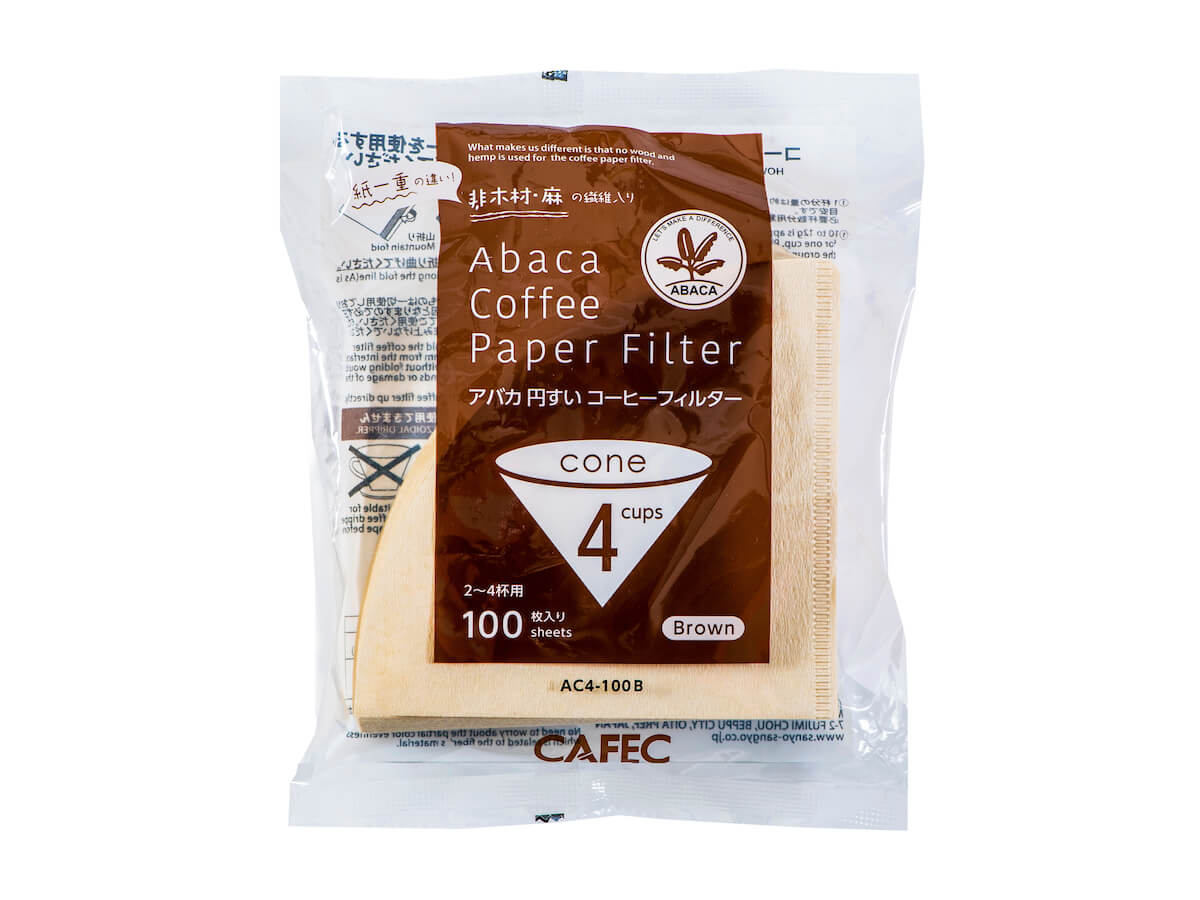 CAFEC | Abaca Conical Paper Filters (100pk)