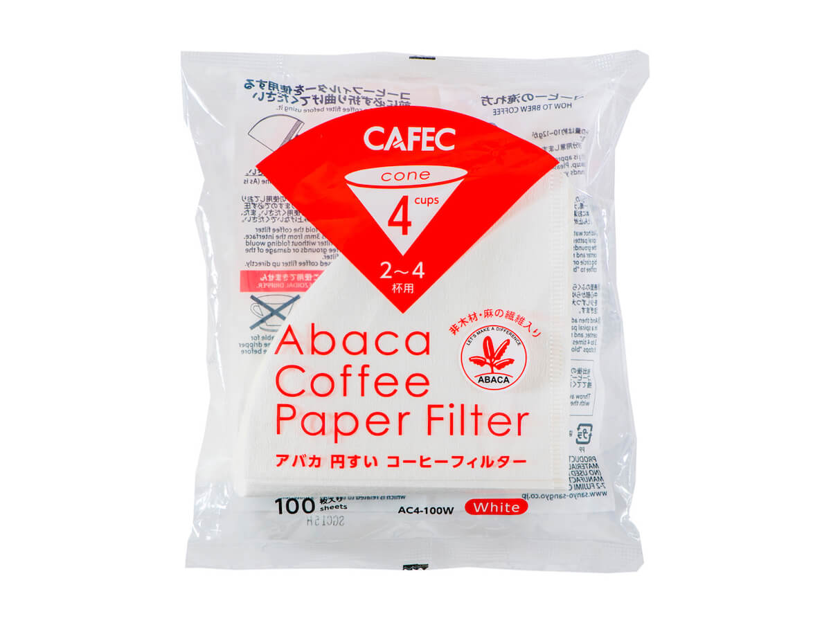 CAFEC | Abaca Conical Paper Filters (100pk)