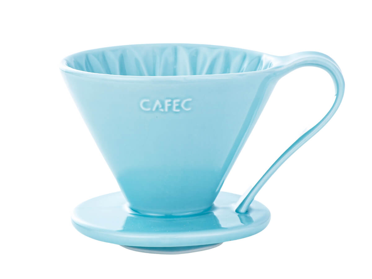CAFEC | Porcelain Flower Dripper - 2-4 Cup