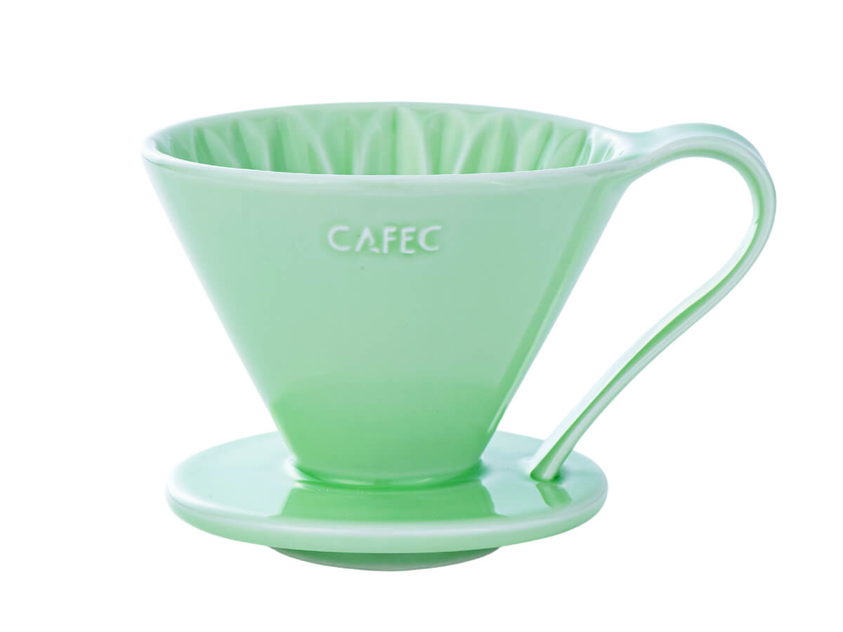 CAFEC | Porcelain Flower Dripper - 2-4 Cup
