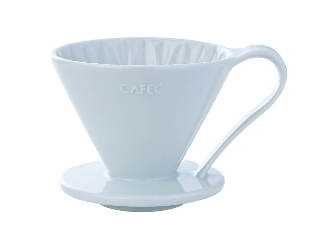 CAFEC | Porcelain Flower Dripper - 2-4 Cup