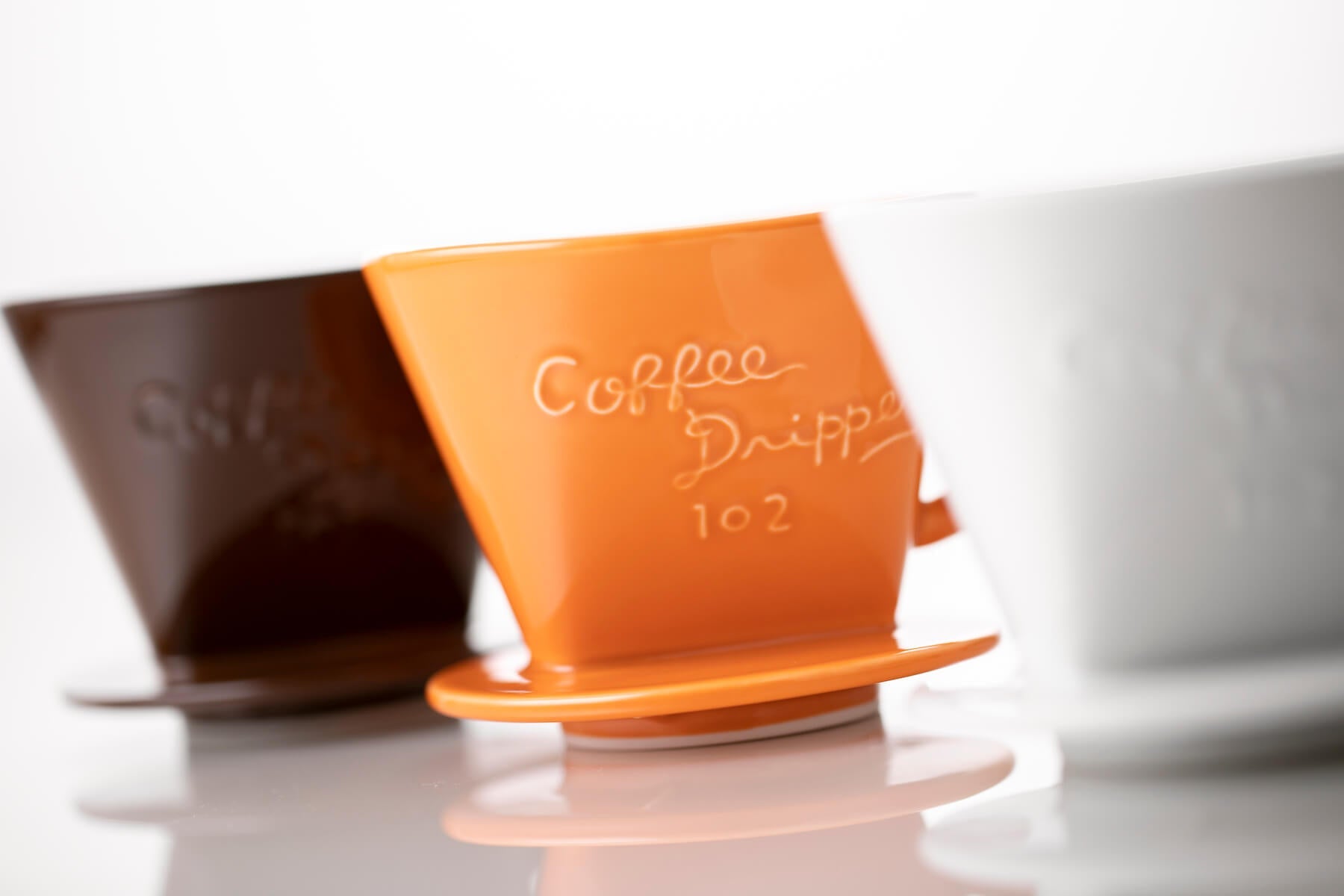 CAFEC | Porcelain Trapezoid Dripper - 101 (1-2 Cup)