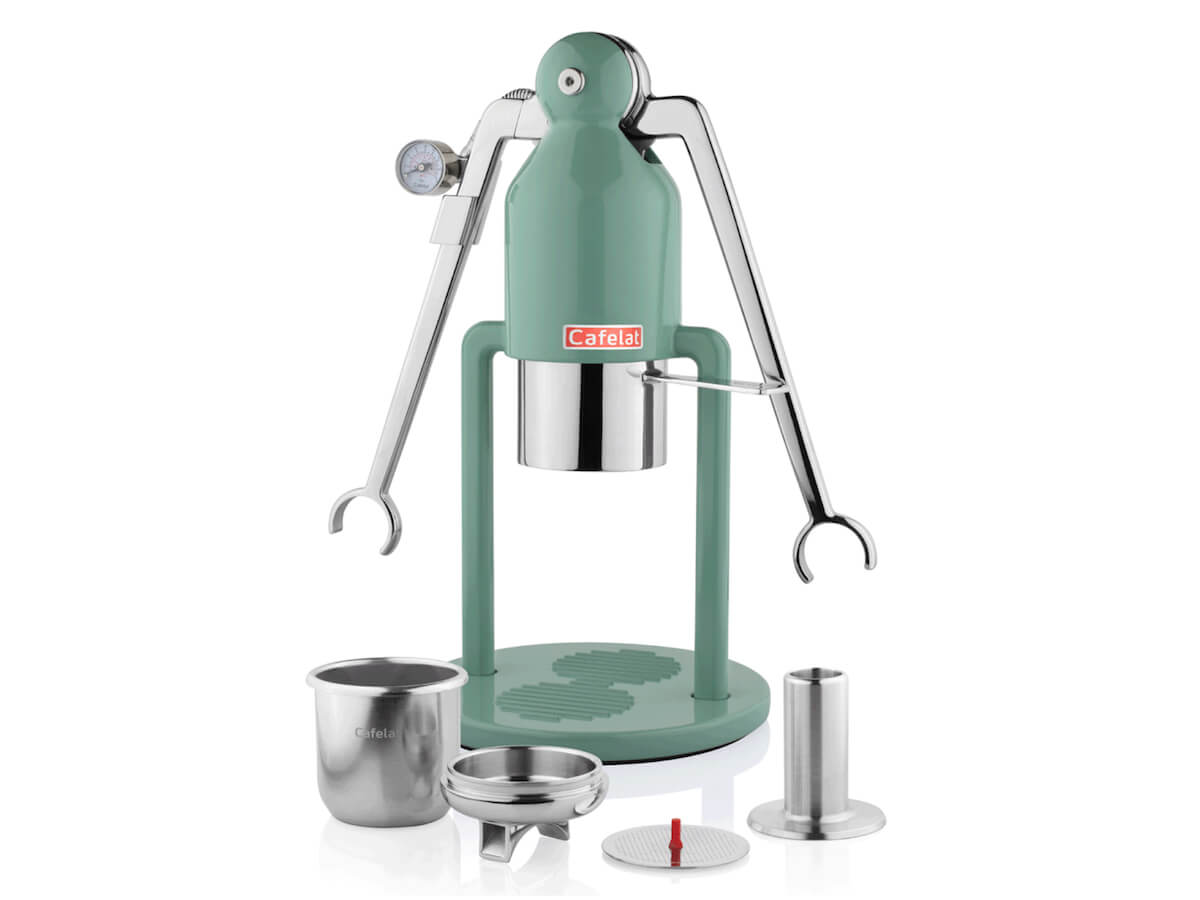 Cafelat | Robot - Barista - Retro Green