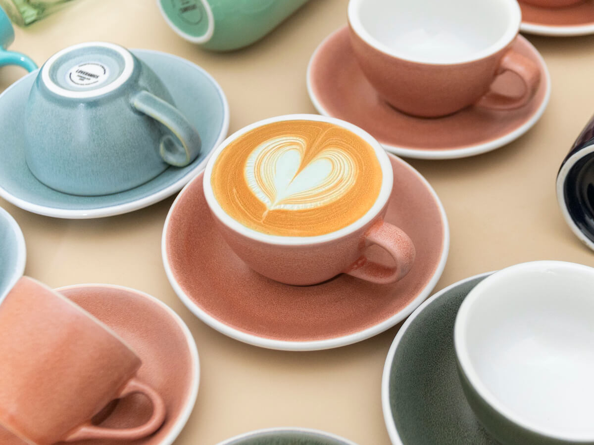 Loveramics | Egg 150ml Flat White Cup - Mineral Colours - 6pk