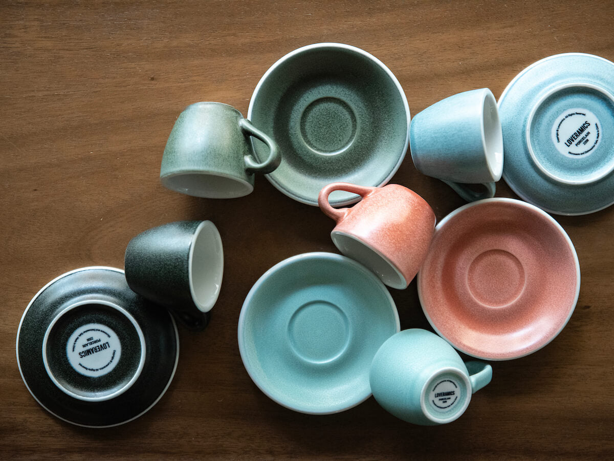 Loveramics | Egg 80ml Espresso Cup - Mineral Colours - 6pk