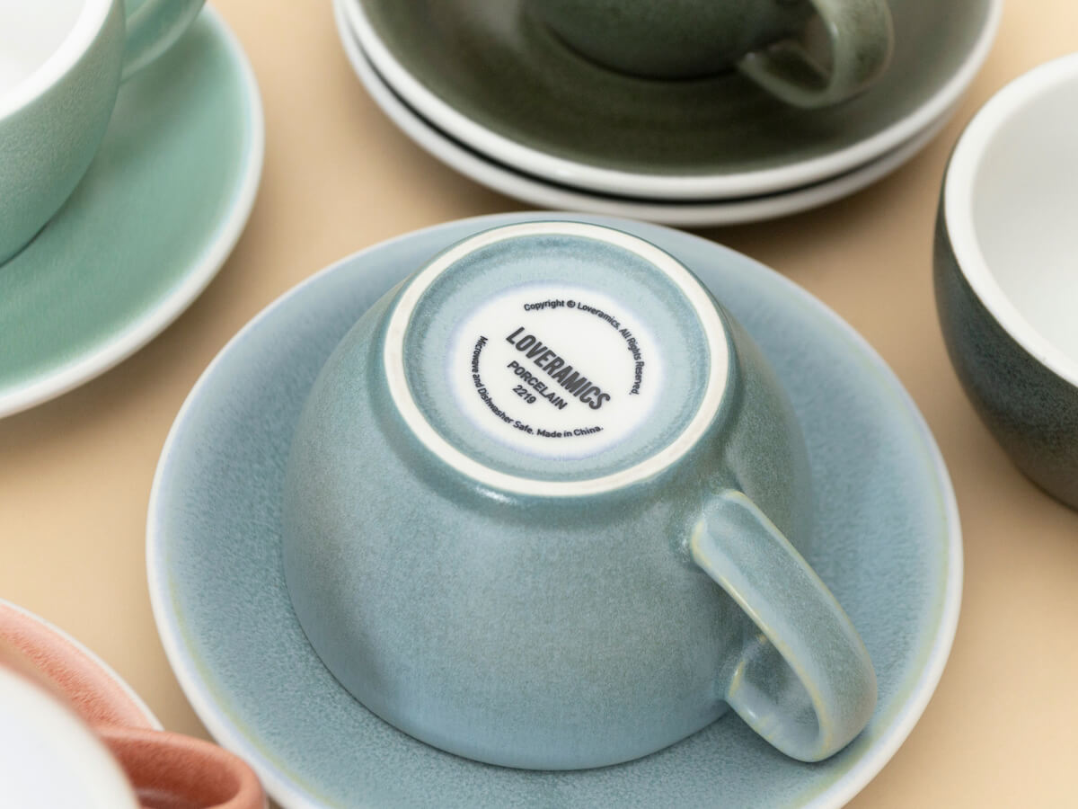 Loveramics | Egg 200ml Cappuccino Cup - Mineral Colours - 6pk