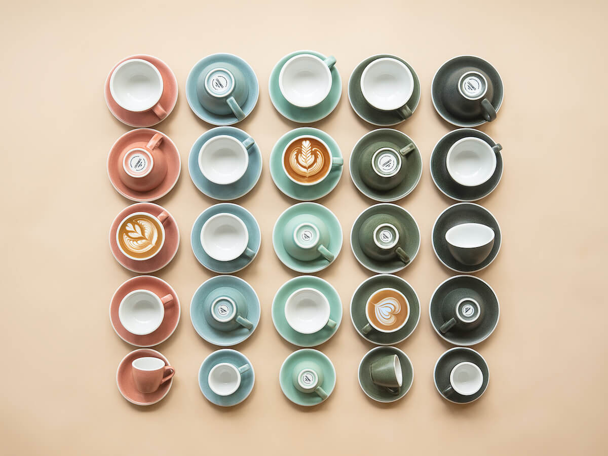 Loveramics | Egg 80ml Espresso Cup - Mineral Colours - 6pk