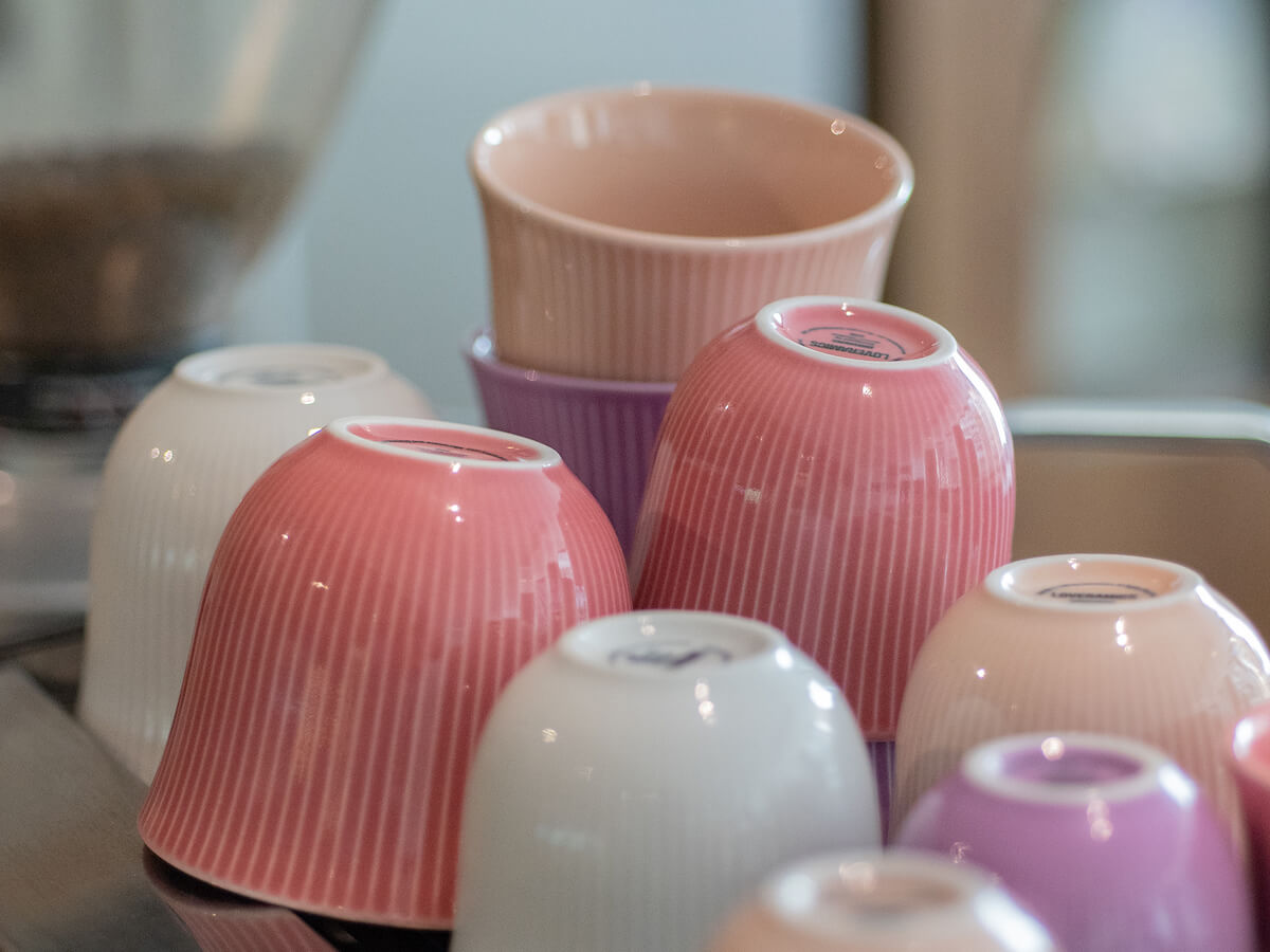 Loveramics | 150ml Embossed Tasting Cup - 6pk