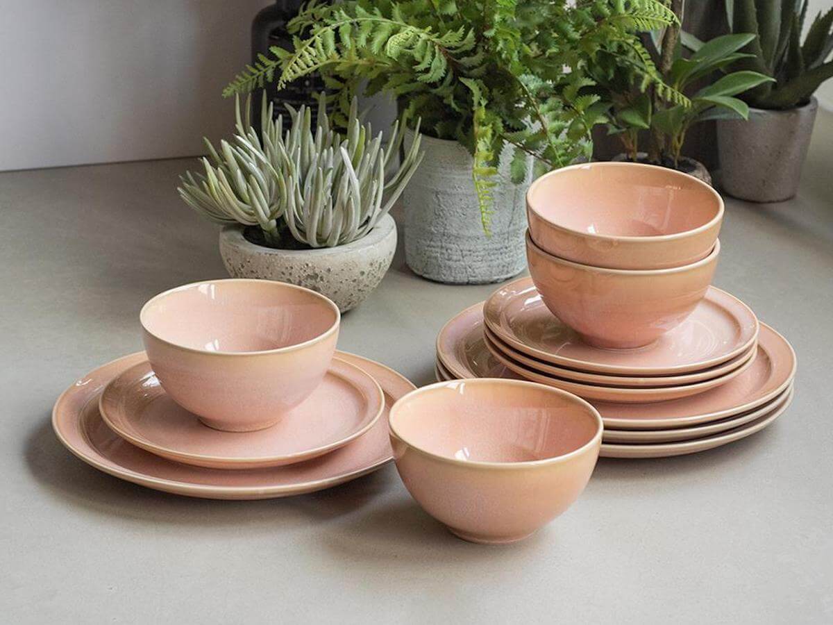 Loveramics | Er-Go! Rose 20cm Salad Plate - 6pk