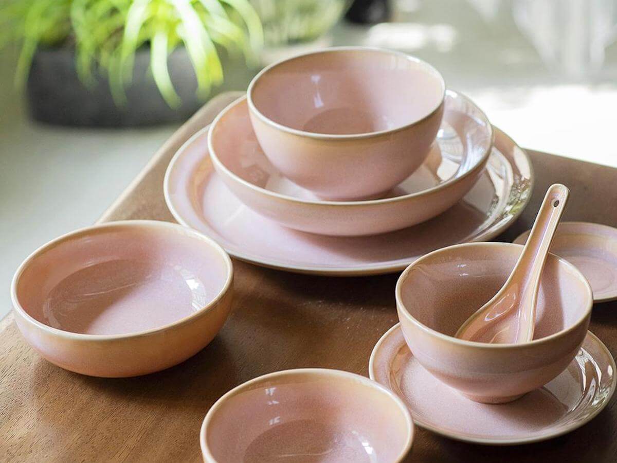 Loveramics | Er-Go! Rose 14cm Low Bowl - 6pk