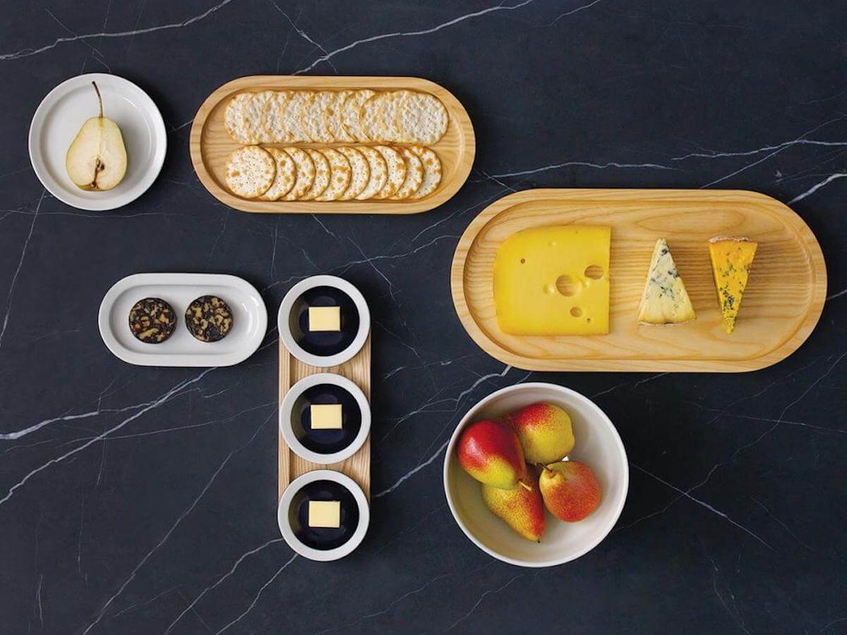 Loveramics | Er-Go! System Solid Ash Wood Platter - Small - 6pk