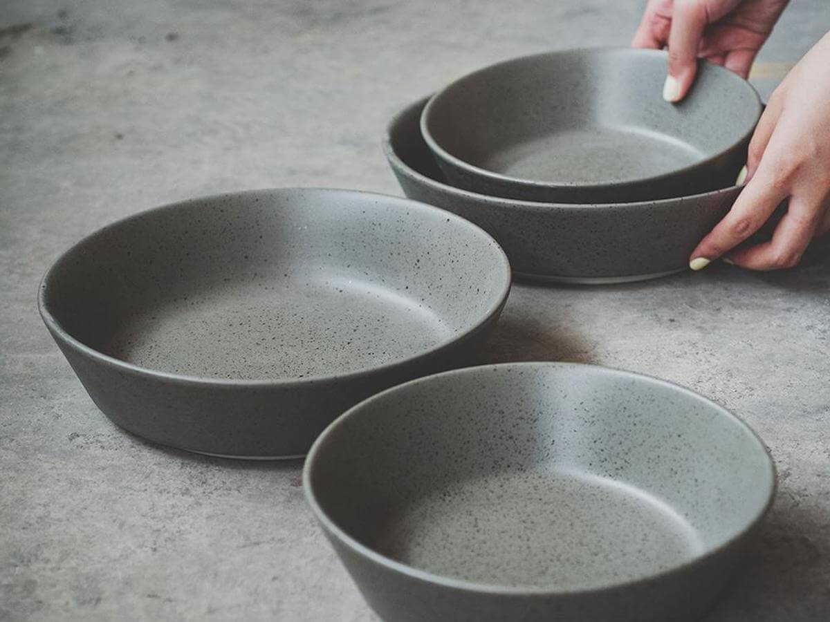 Loveramics | Stone 20cm Soup Plate - 4pk