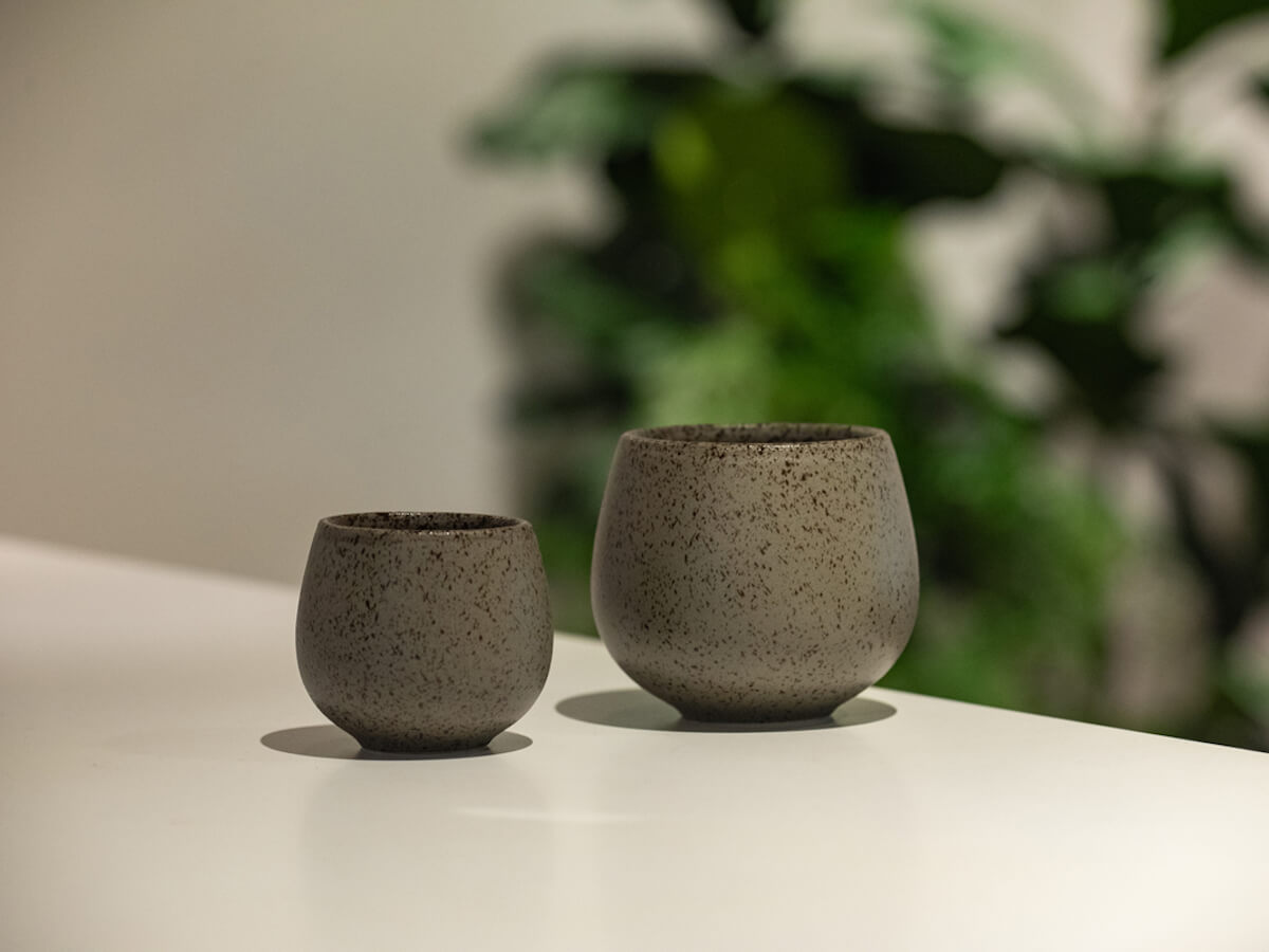 Loveramics | Nutty Tasting Cup - Granite - 6pk