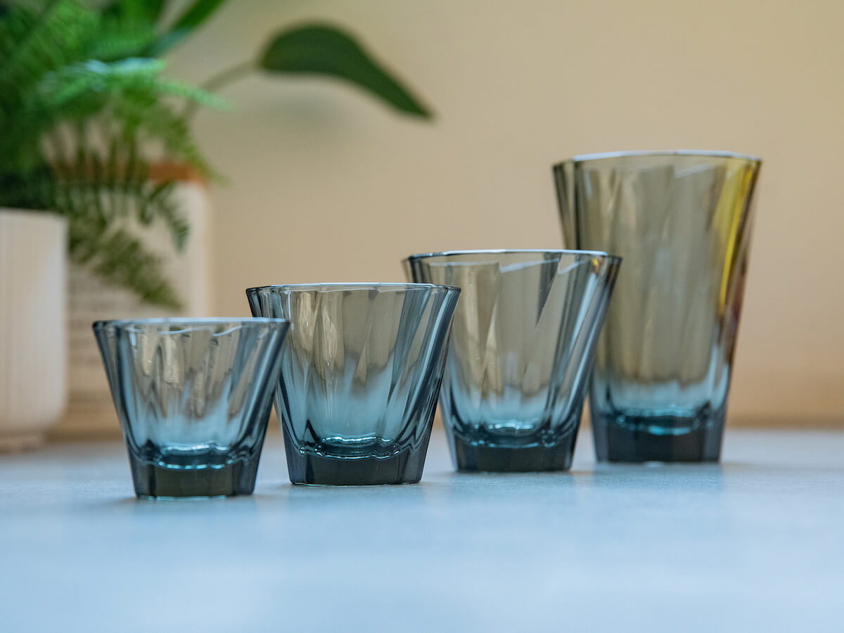 Loveramics | Twisted Glass - Black - 6pk