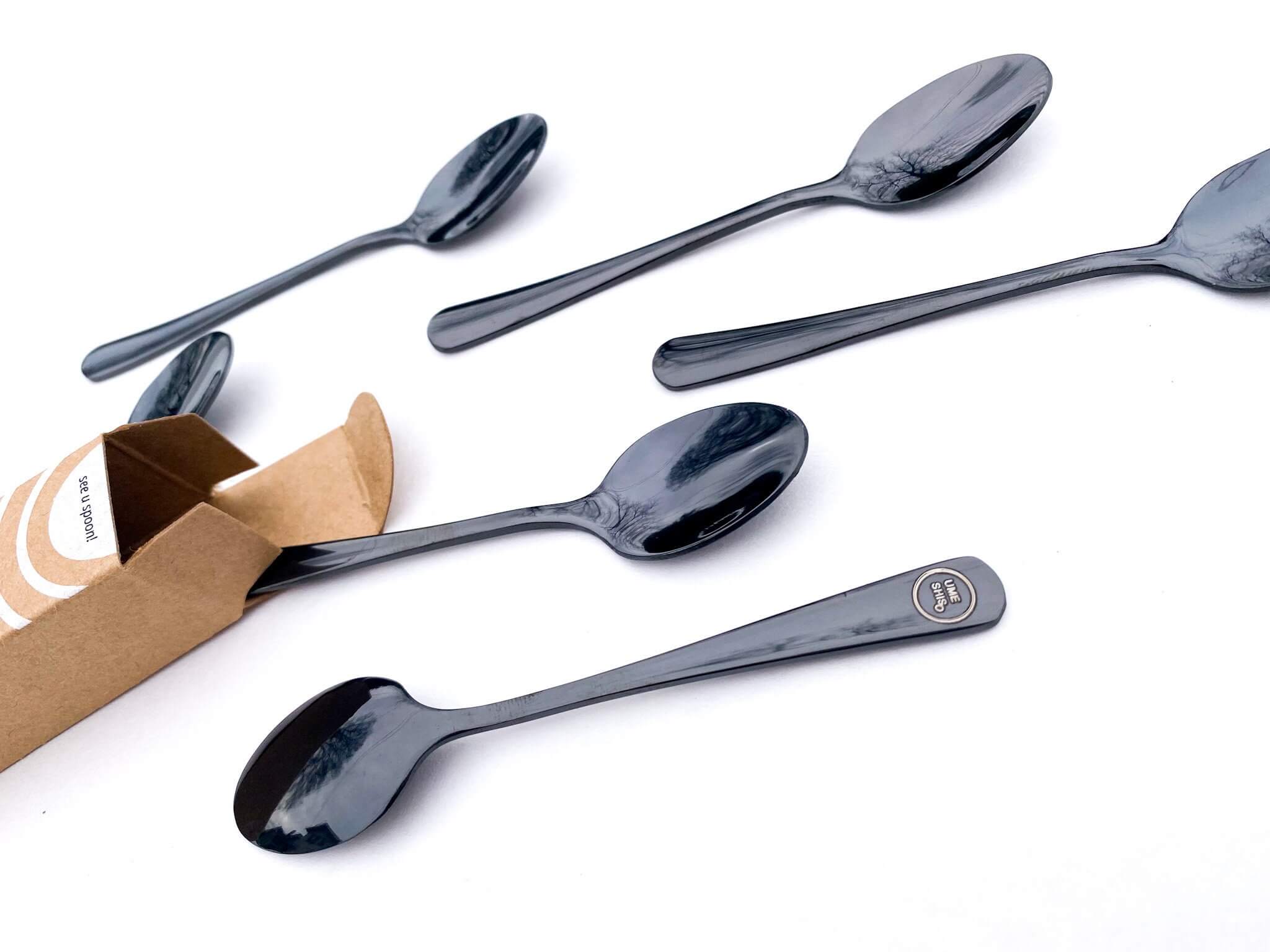 Umeshiso | Mini Dipper Demitasse Spoons - Six Pack