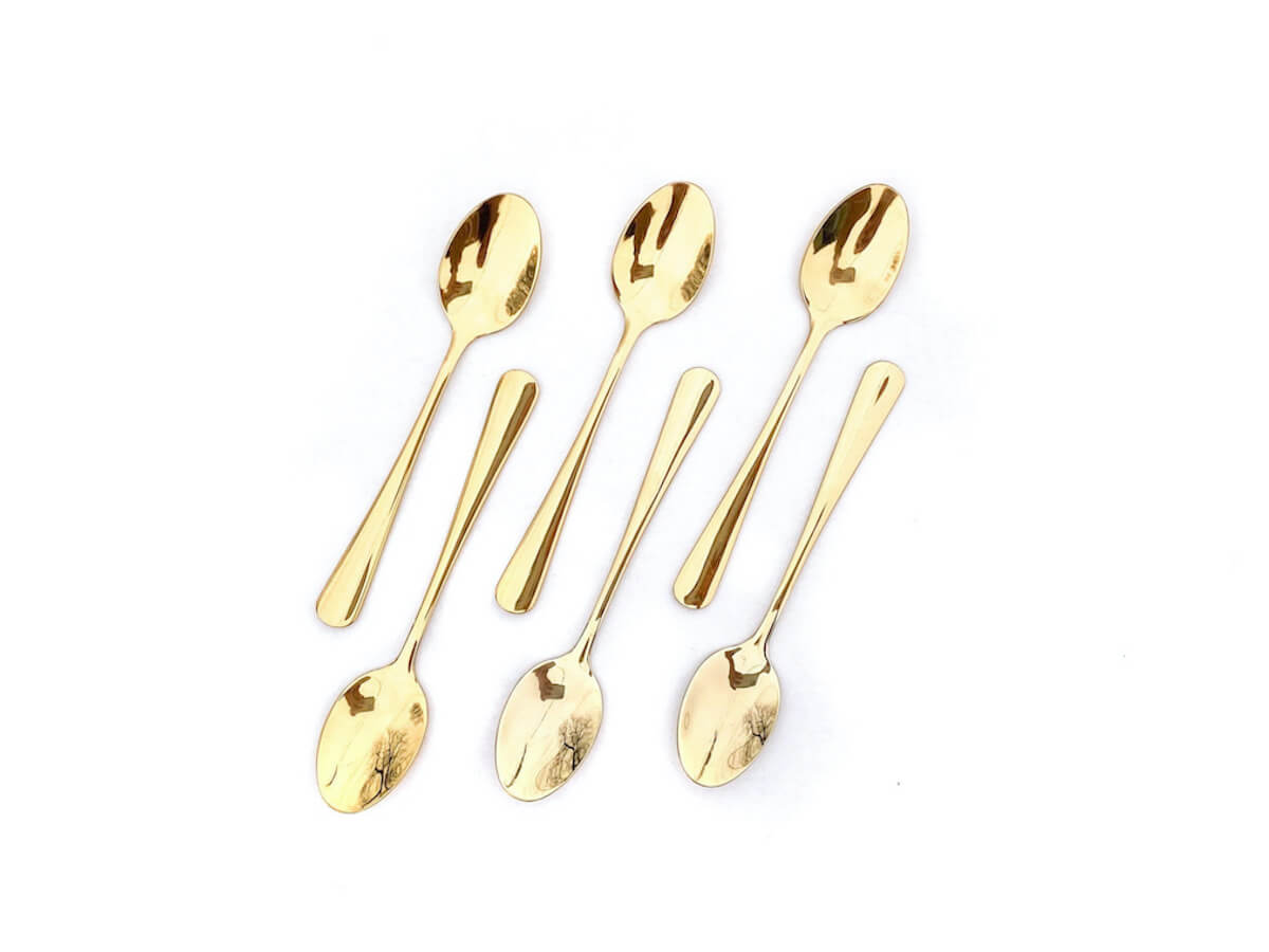 Umeshiso | Mini Dipper Demitasse Spoons - Six Pack