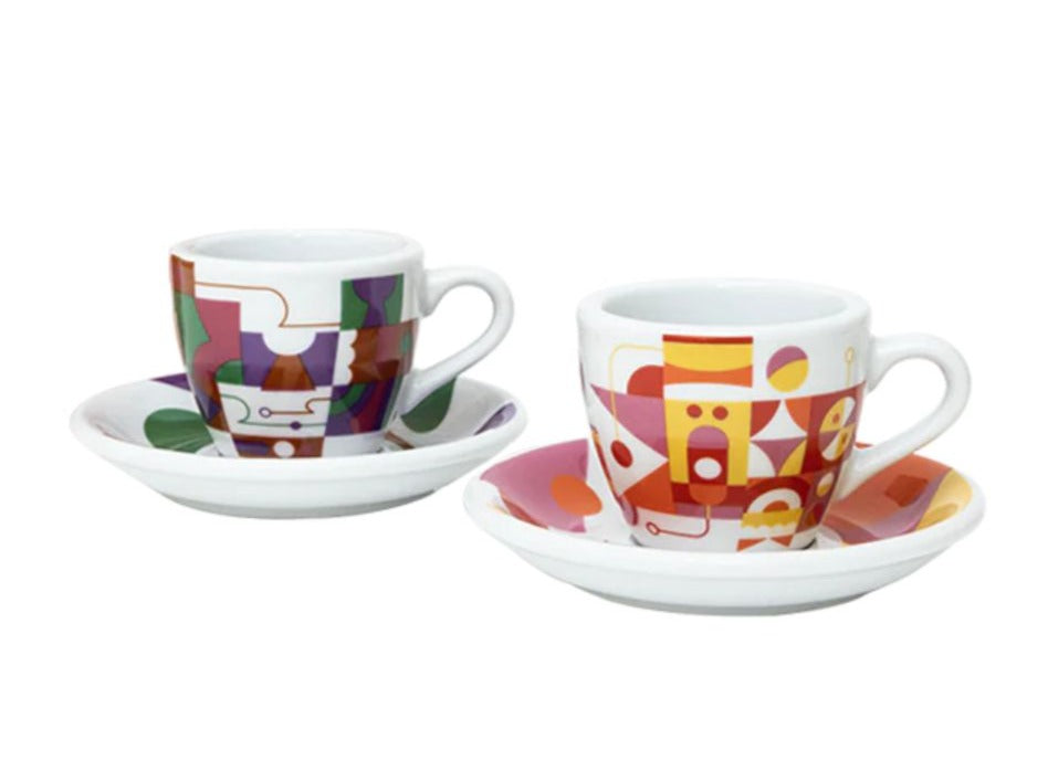 Loveramics | Special Edition Espresso Cup & Saucer - Set of 2