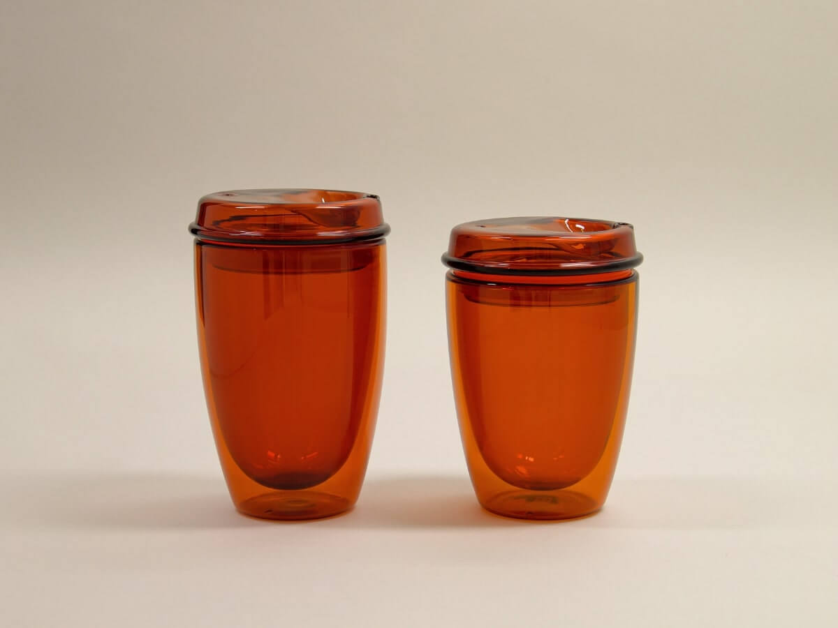 Good Cuppa | Double Wall Glass Takeaway Cup - 8oz