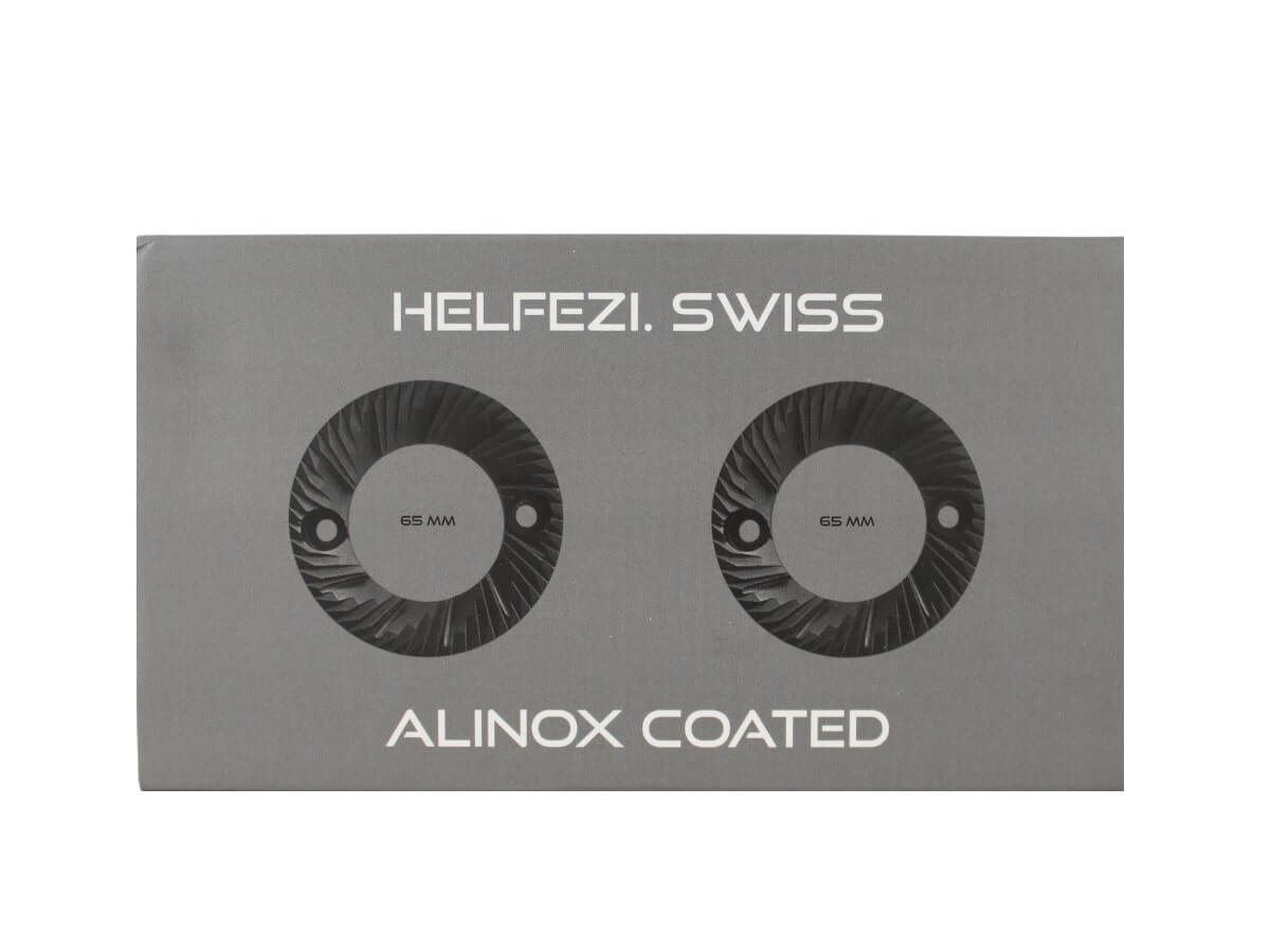 Helfezi | Alinox Coated 65mm Flat Burrs