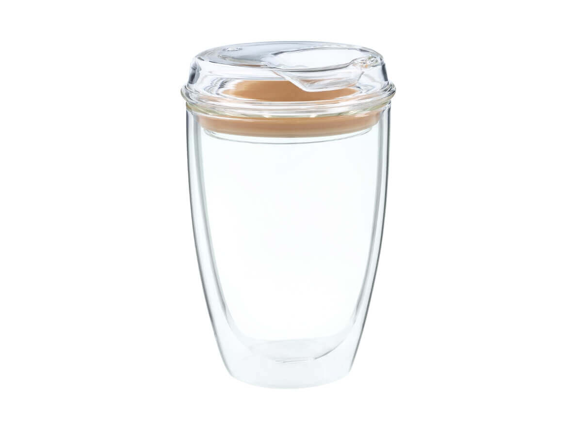 Good Cuppa | Double Wall Glass Takeaway Cup - 12oz