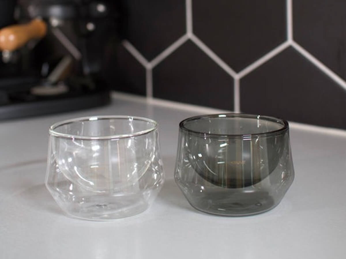 Kruve | Imagine Milk Glasses - Dark Series - 2pcs - Cafuné Boutique