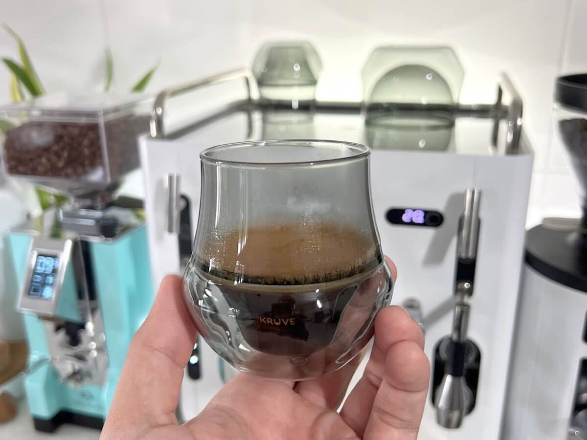 Kruve | Propel Espresso Glasses - Dark Series - 2pcs