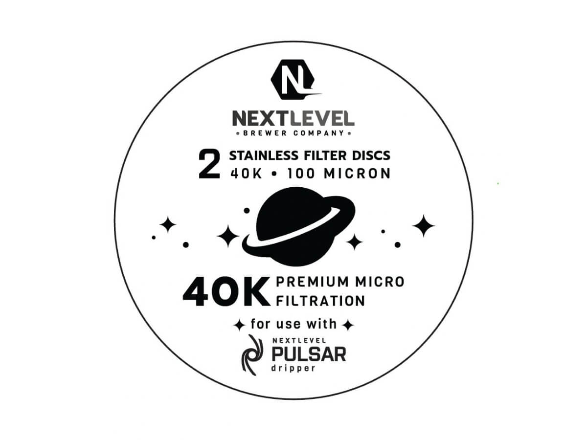 NextLevel | Pulsar Stainless Steel Filter Discs