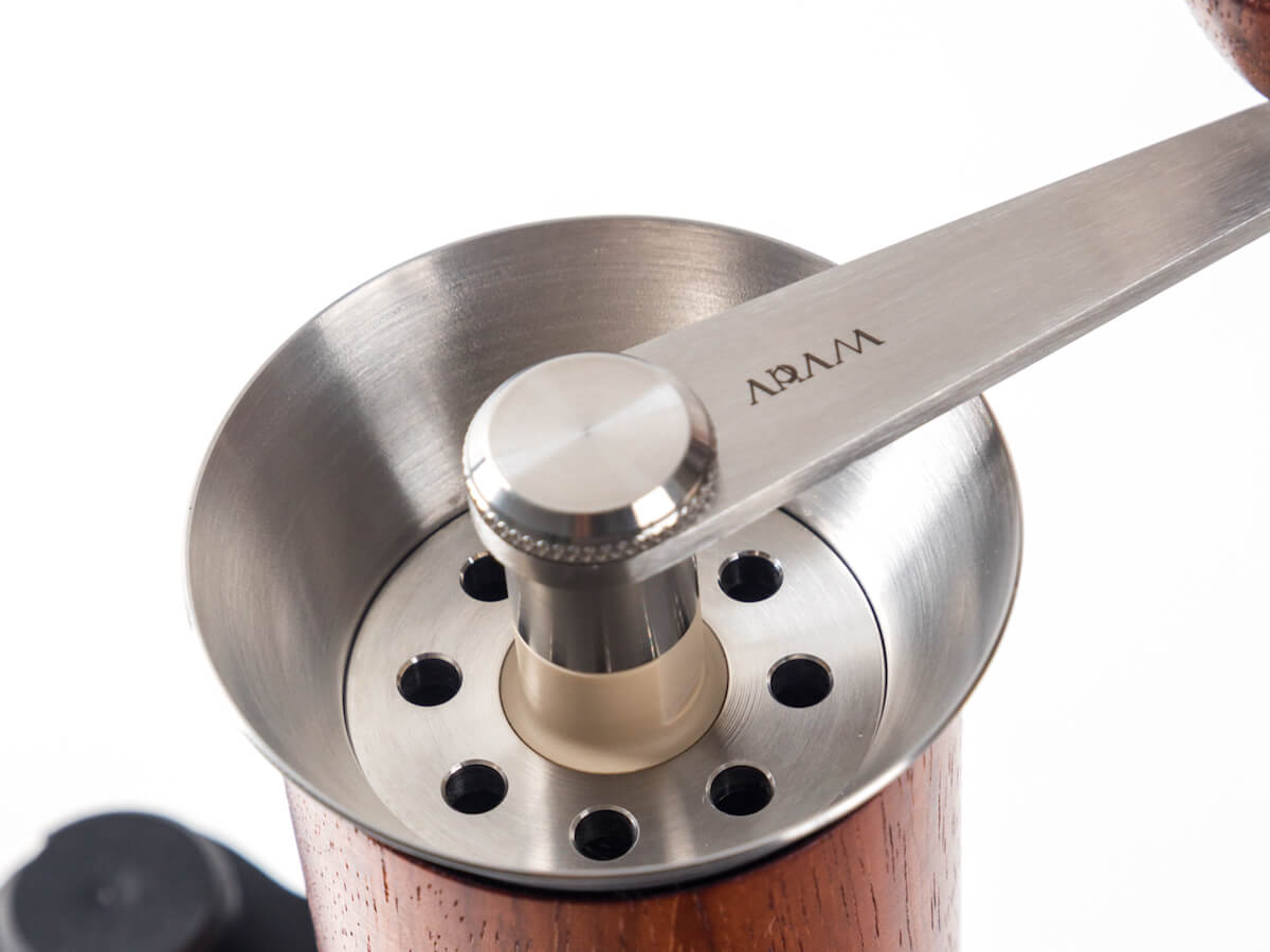 Aram | Espresso Maker w. Steel Support - Auburn