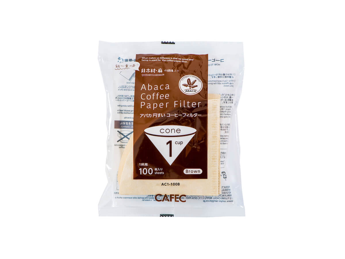 CAFEC | Abaca Conical Paper Filters (100pk)