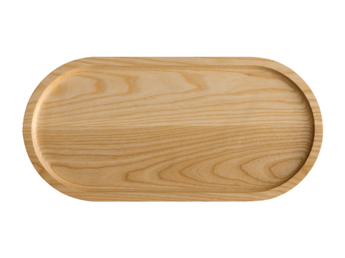 Loveramics | Er-Go! System Solid Ash Wood Platter - Large - 6pk