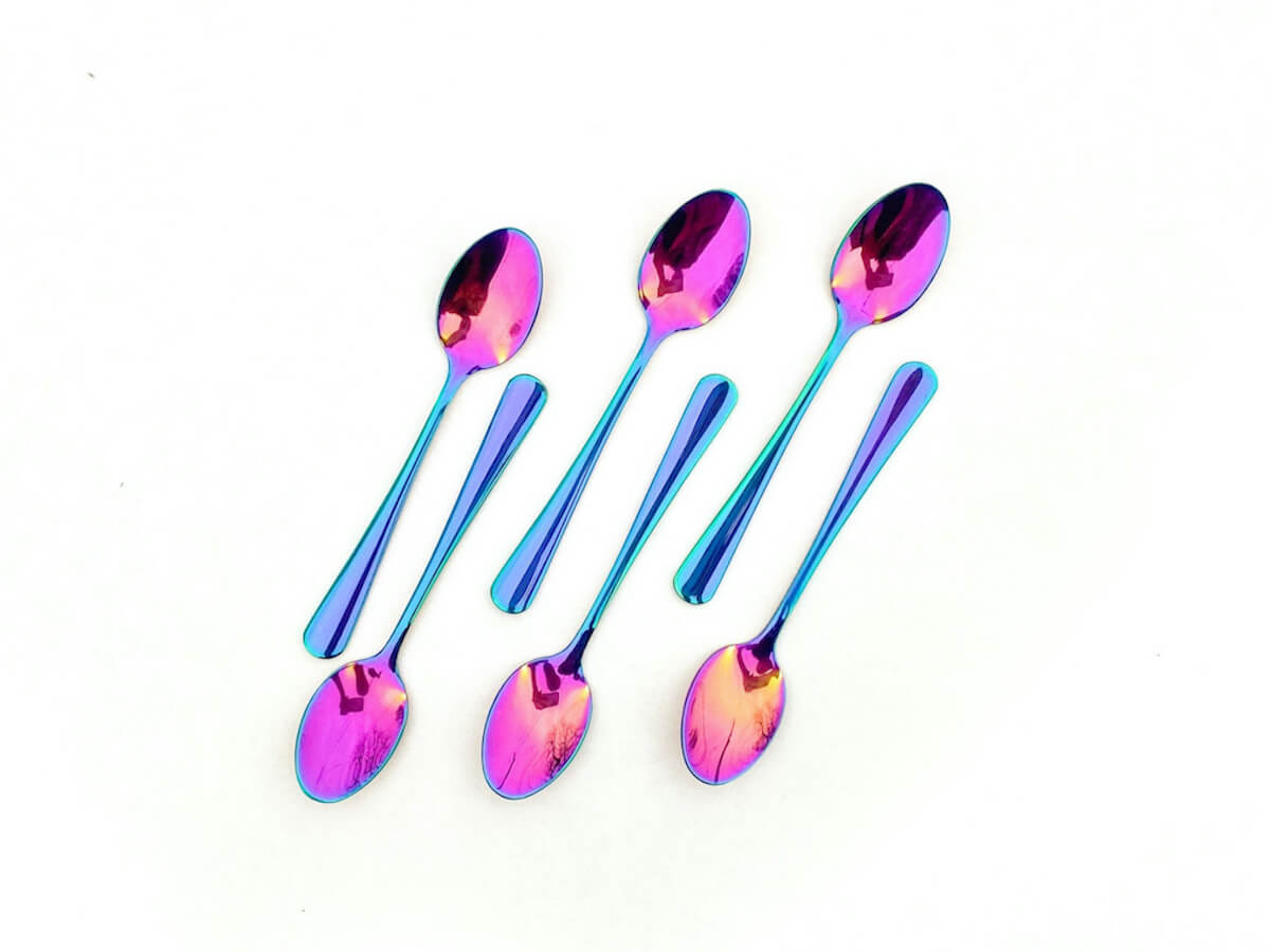 Umeshiso | Mini Dipper Demitasse Spoons - Six Pack