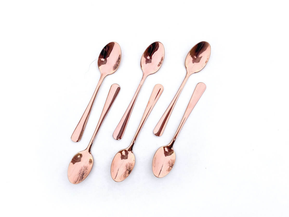 Umeshiso | Mini Dipper Demitasse Spoons - Six Pack